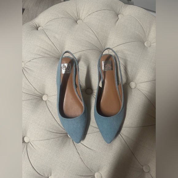 Dolce Vita Shoes - Dolce Vita Blue Denim Flats